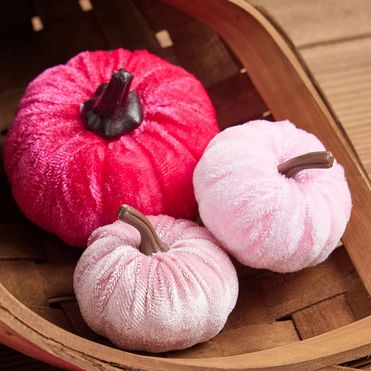 Bazyrey Velvet Pumpkins Fake Mini Pumpkin,Halloween Decor 12pcs Artificial Fake Velvet Pumpkins Decoration for Fall(Blue+White),Happy Halloween Thanks Giving Day Autumn Decorations