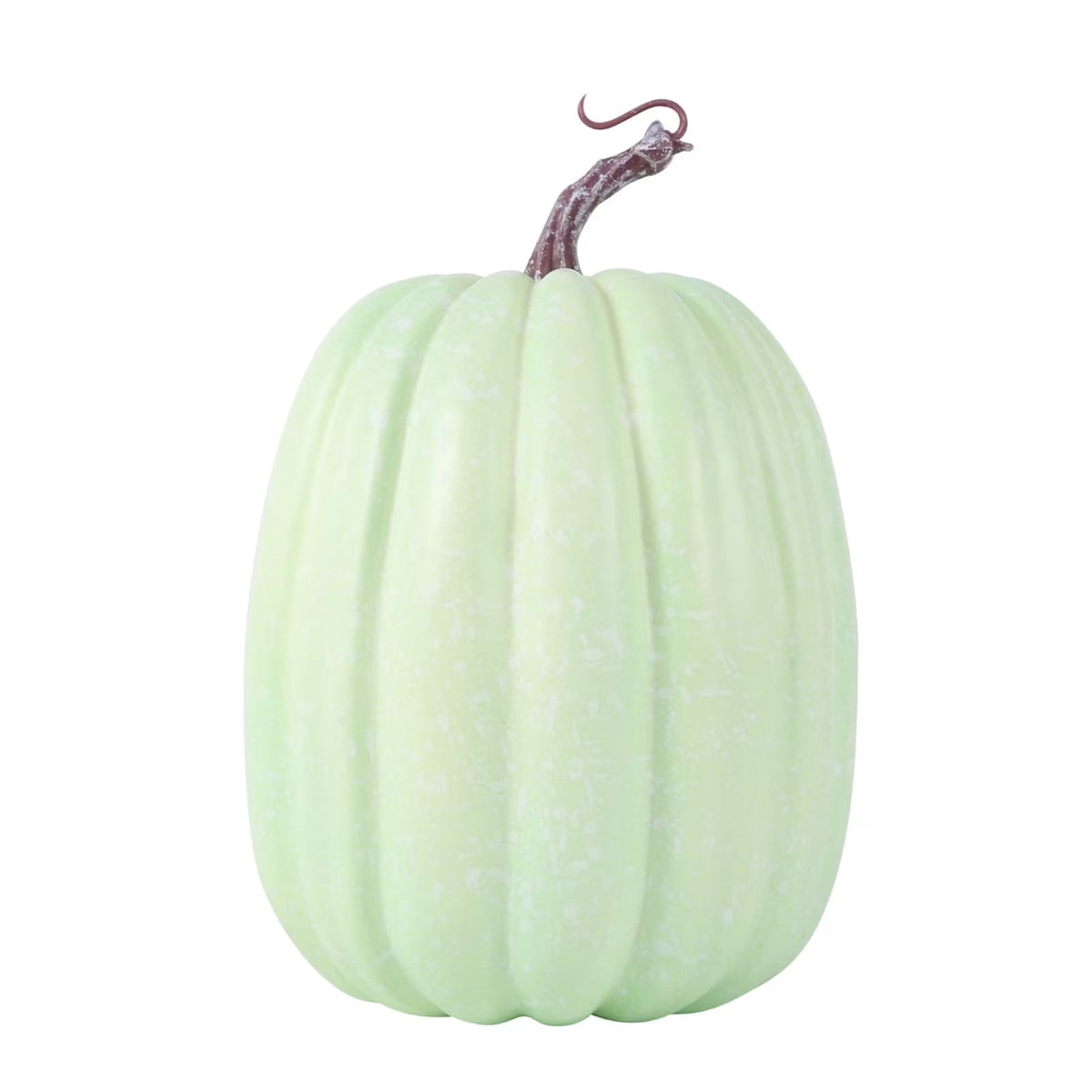 CQHVKQ 8 Inch Large Artificial Pumpkin Fall Decorations, Realistic Fake Harvest Pumpkin, Orange Gold Decorative Pumpkins for Table Centerpieces, Fall, Thanksgiving & Halloween DIY