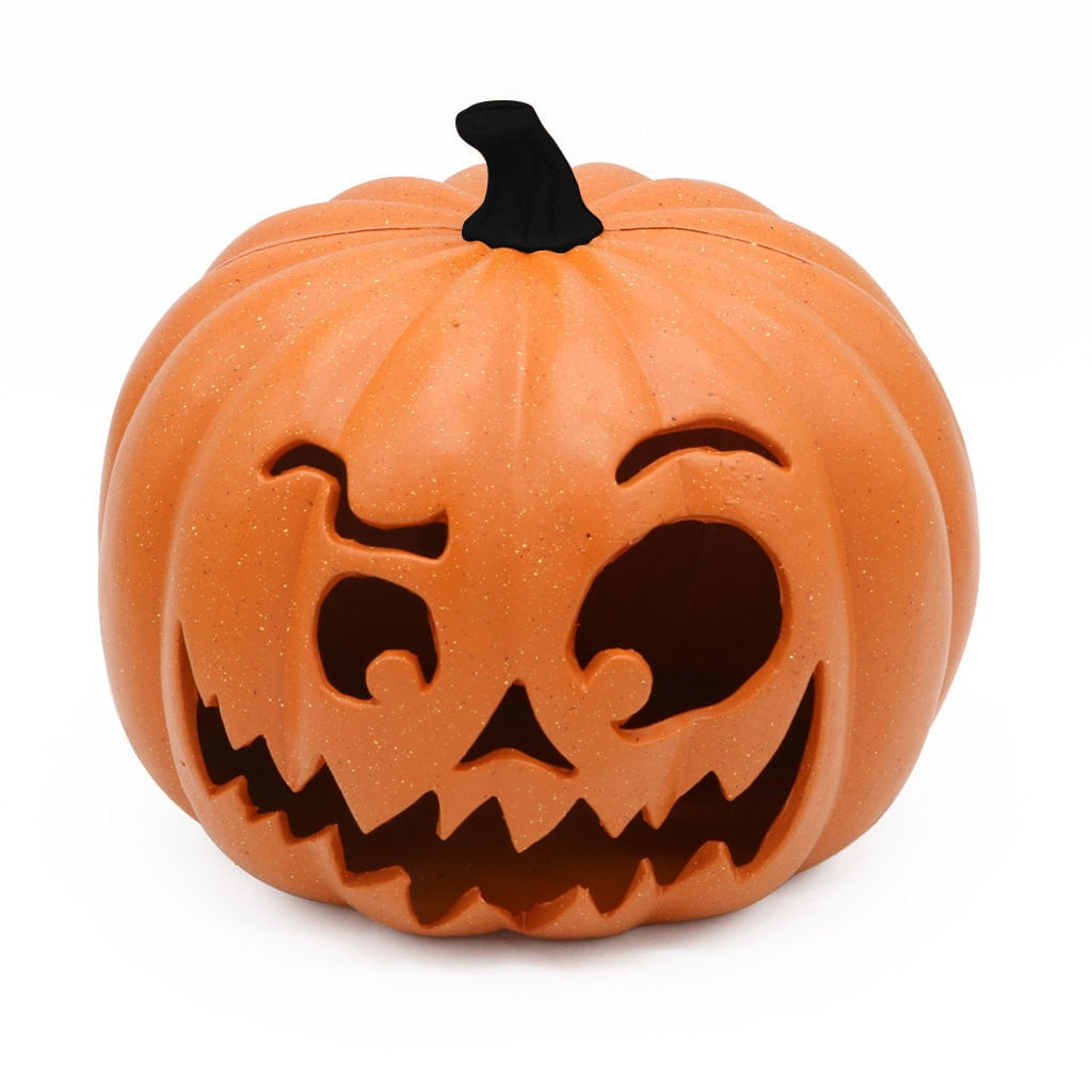 Halloween Decoration Clearance! Halloween Pumpkin Decorations, Halloween Decor, Halloween Led Pumpkin Lights Light Up Jack O Lantern Pumpkin Figurine Lantern for Indoor Outdoor