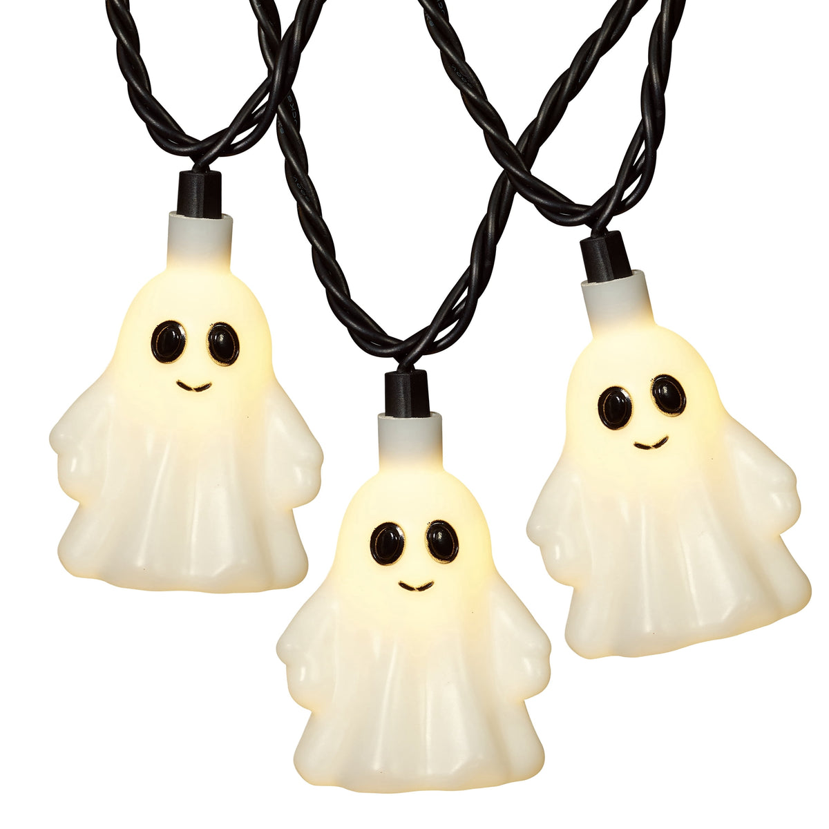 Indoor/Outdoor 10-Count LED Pumpkin String Lights, Warm White, 6.5', Halloween by Way To Celebrate