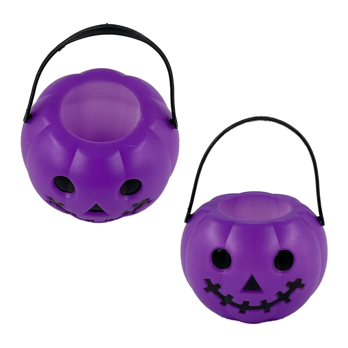 Kyusrd Trick or Treat Halloween Lantern Pumpkin Decoration Lighted Table Centerpieces Ornaments Spooky Pumpkin Prop Decor Decorative Wedding Candy Bowl Organizer Canisters