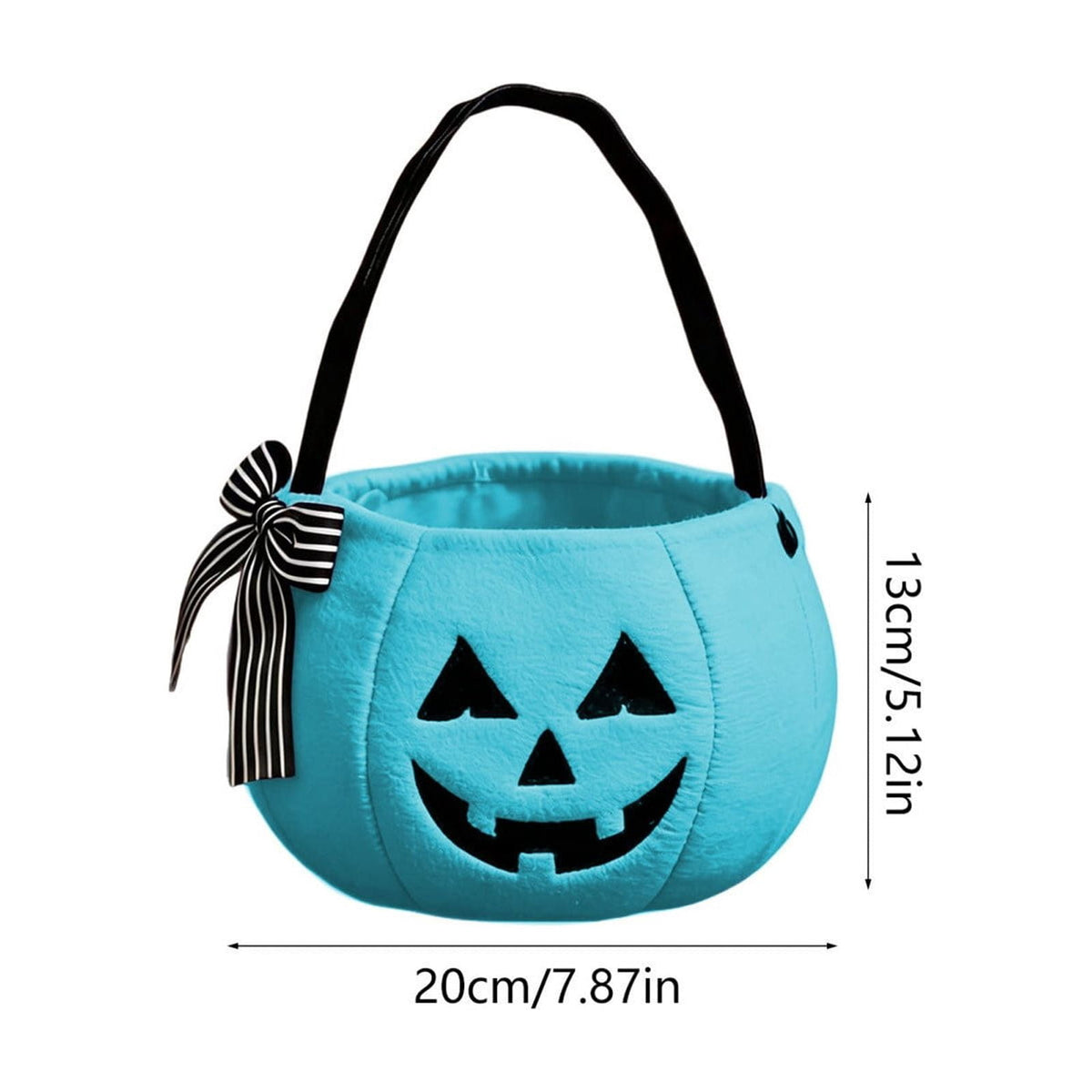 SCNOR Friendly Ghost Statue with Pumpkin Candy Bowl, 11.8 Inch Halloween Decoration for Outdoor Porch, Yard, Patio & Indoor