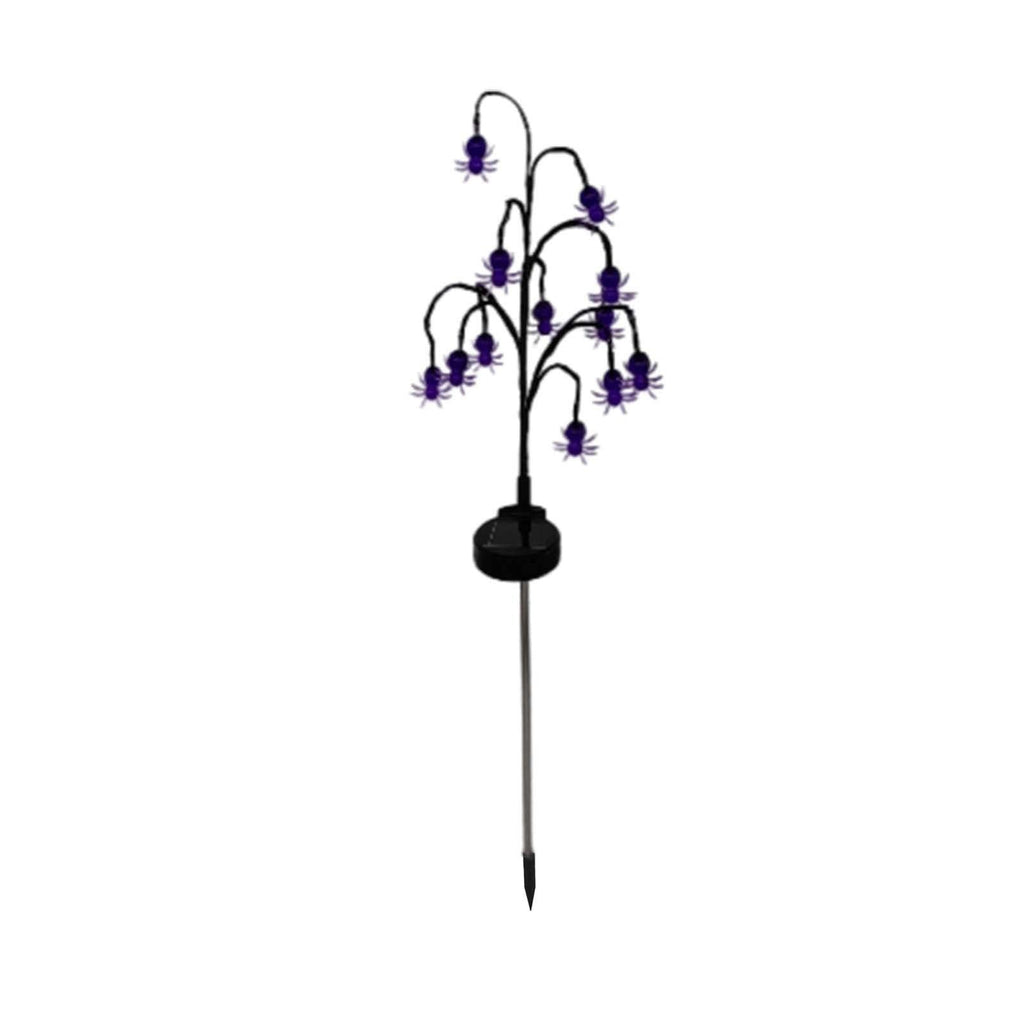 Uandlove Halloween Decorations,Halloween Decoration Tree Lights Solar Powered-Tree Lights Spider