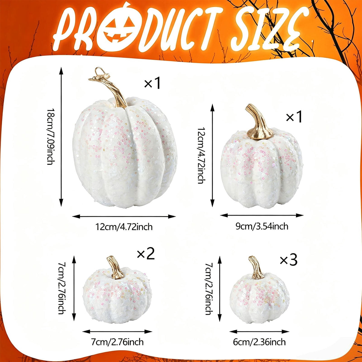 FXMLRLK Pink Velvet Pumpkins Fall Decor, 7PCS Artificial Glitter Pumpkins for Halloween Thanksgiving Day Home Centerpieces for Tables Seasonal Holiday Decor