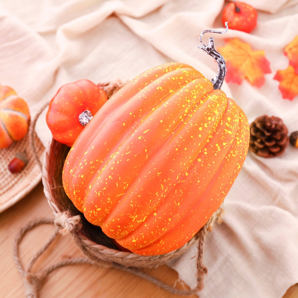 35Pcs/5Sets Pumpkins, Model Artificial Craft Fall Harvest Decoration, Holiday Home Party Decor Favors