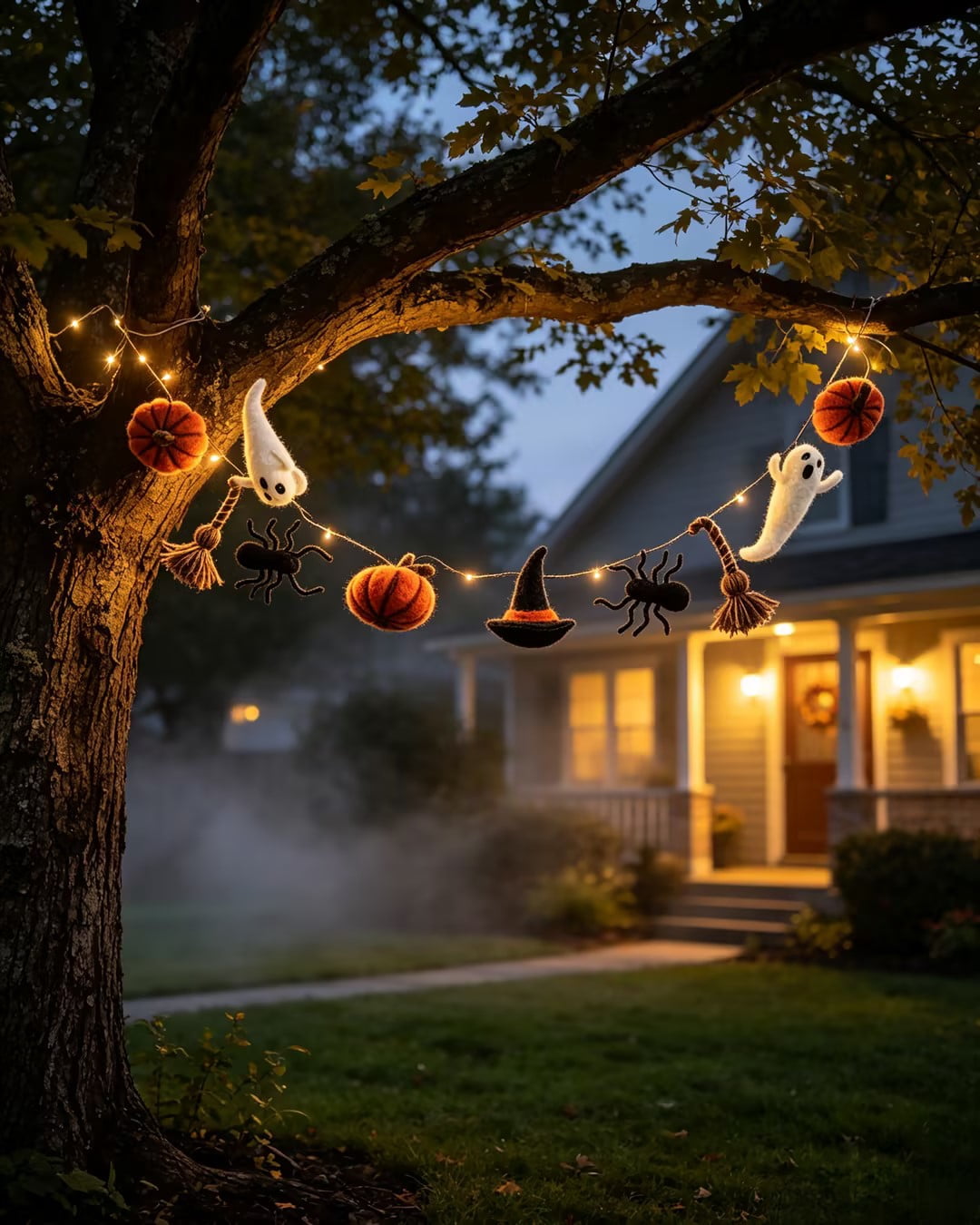 Clearance Gunhay Fall Decor Fall Decorations for Home, Black Decorations Halloween Garland, Fall Wall Hanging Rose Leaves, Artificial Black Rose Leaf Vine, Halloween Decorations for Home