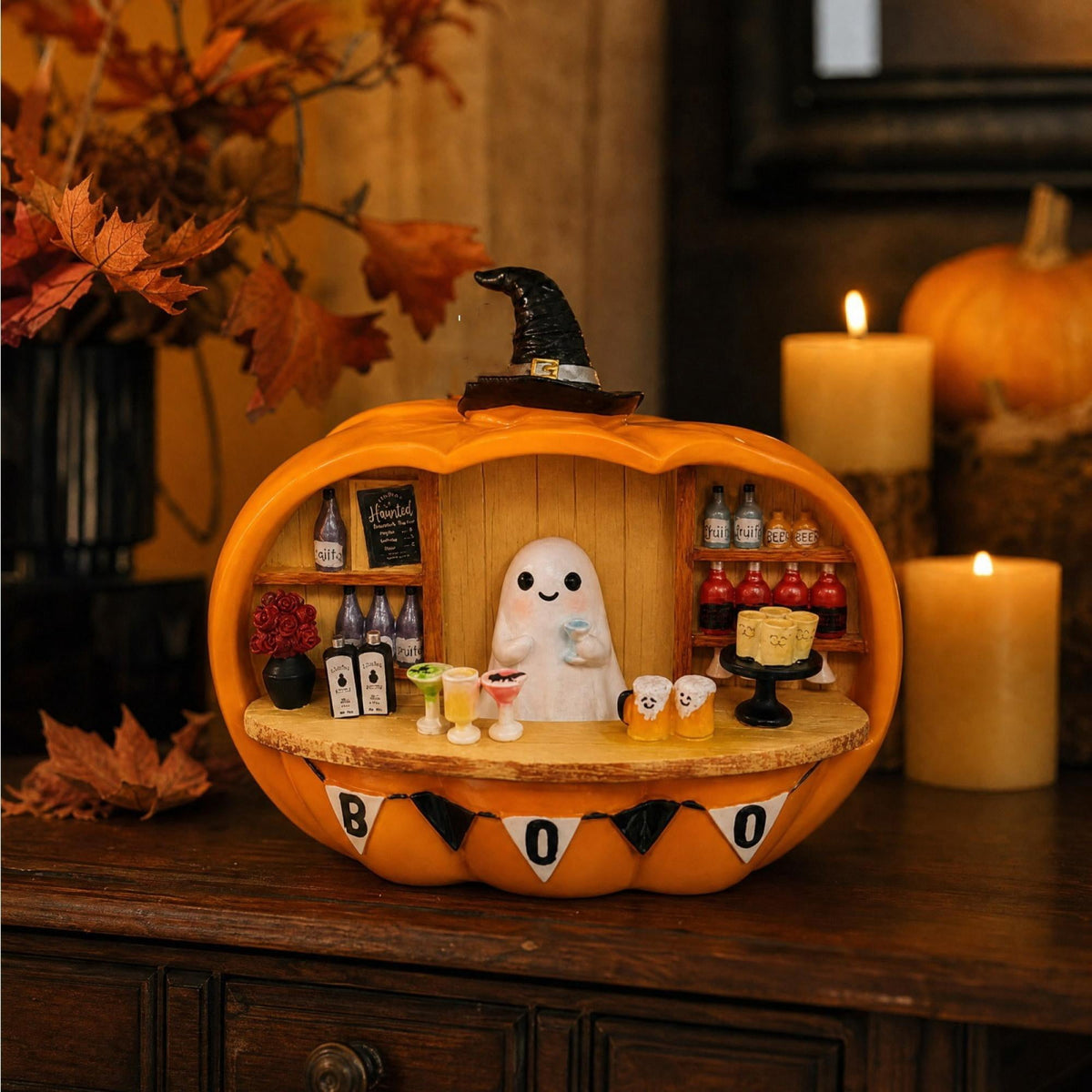 2026 Halloween Kooky Spook Ghost Figural Canister Cookie Jar,Halloween ghost canister