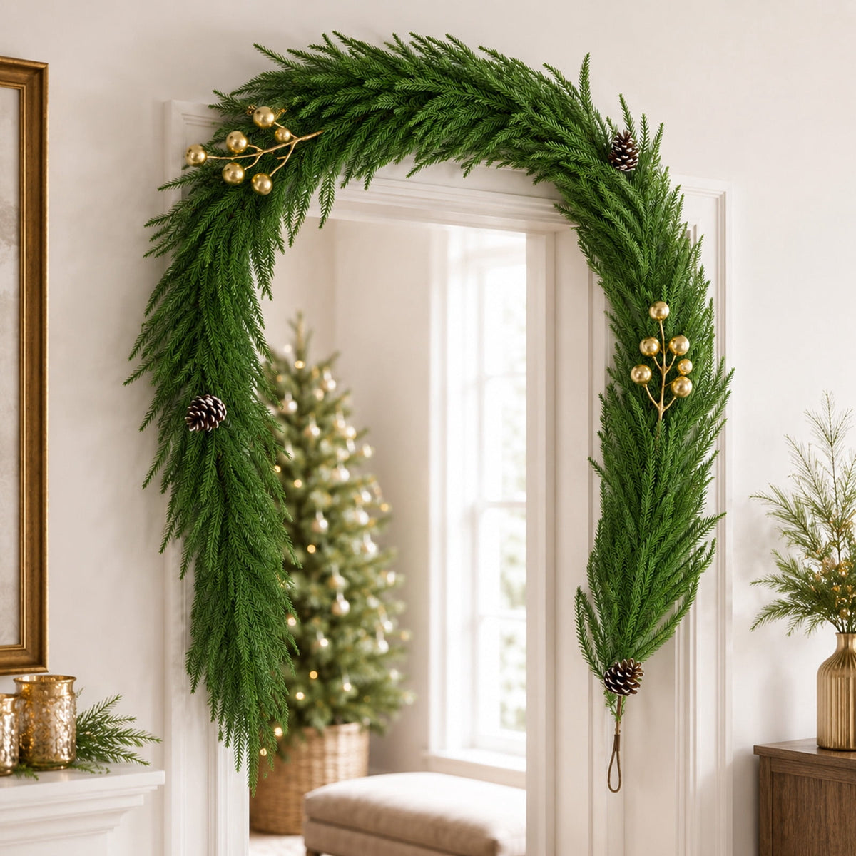 Clearance Gunhay Fall Decor Fall Decorations for Home, Black Decorations Halloween Garland, Fall Wall Hanging Rose Leaves, Artificial Black Rose Leaf Vine, Halloween Decorations for Home