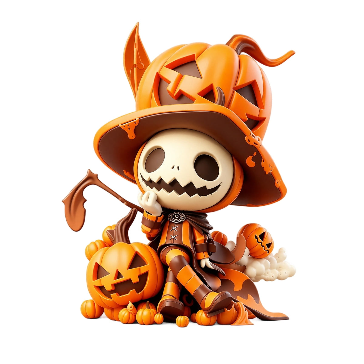 Halloween 2D Wooden Decoration, Ghost Pumpkin Cafe Tabletop Decor with Spooky Tavern Scene Design, Halloween Home Decor for Shelf Mantel Desk Display, Fall Decor and Seasonal Home Decorations
