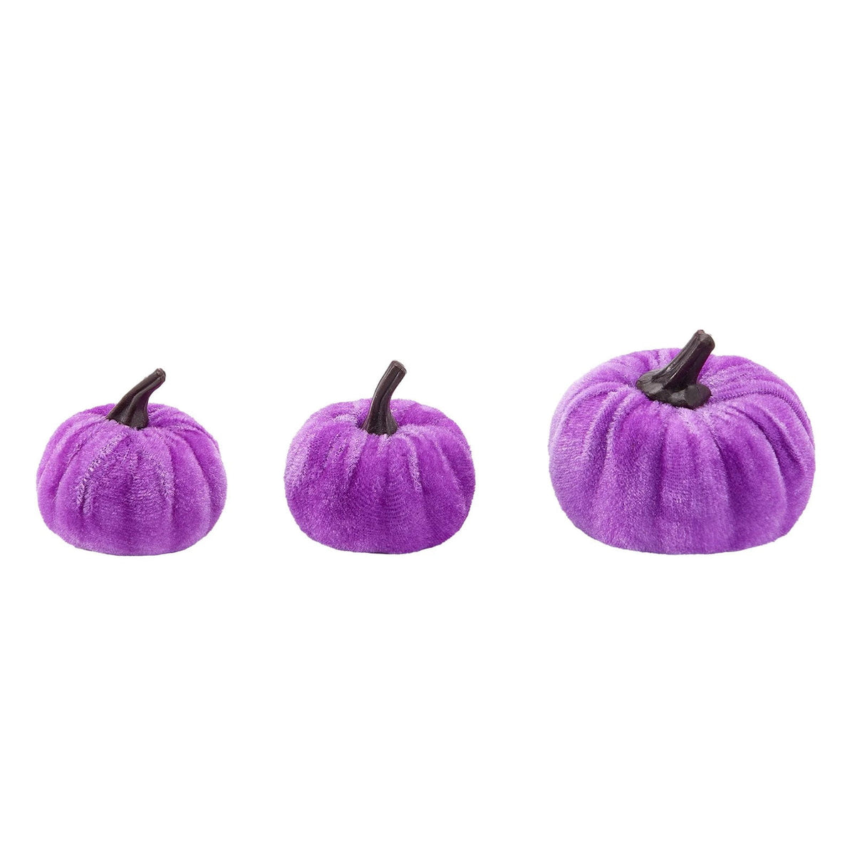 12 Pcs Small Velvet Pumpkins Artificial Pumpkins 2 Sizes for Fall Decor Wedding Thanksgiving Halloween Party Table Centerpiece Farmhouse Decoration, Blue