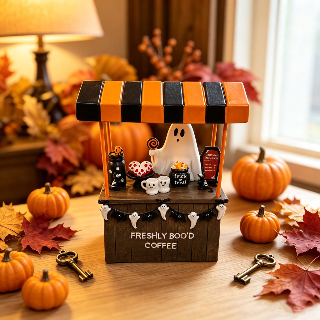 2026 Halloween Kooky Spook Ghost Figural Canister Cookie Jar,Halloween ghost canister