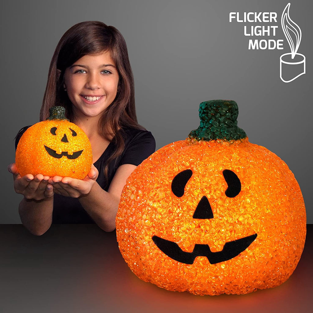 FlashingBlinkyLights Light Up Happy Pumpkin Decoration