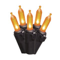 Indoor/Outdoor 500-Count LED Mini String Lights, Orange, 98.5', Halloween by Way To Celebrate
