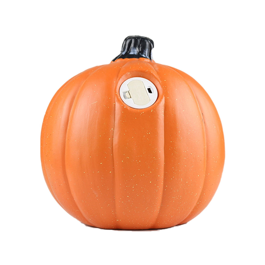 SRUILUO Halloween Light up Jack-O-Lantern, Fall Thanksgiving Pumpkin Light Decorations, Pumpkin Prop with LED Light, Halloween Tabletop Decorations Props for Indoor Outdoor Decor (No Battery)