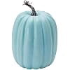 7 Pcs Assorted Size Artificial Pumpkin Set, Realistic Foam Pumpkin Decorations for Halloween Fall Harvest Decor, Thanksgiving Table Decor Centerpiece, Farmhouse Seasonal Home Decor and Party Display