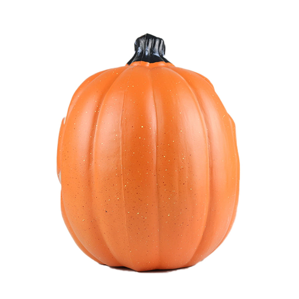 SRUILUO Halloween Light up Jack-O-Lantern, Fall Thanksgiving Pumpkin Light Decorations, Pumpkin Prop with LED Light, Halloween Tabletop Decorations Props for Indoor Outdoor Decor (No Battery)