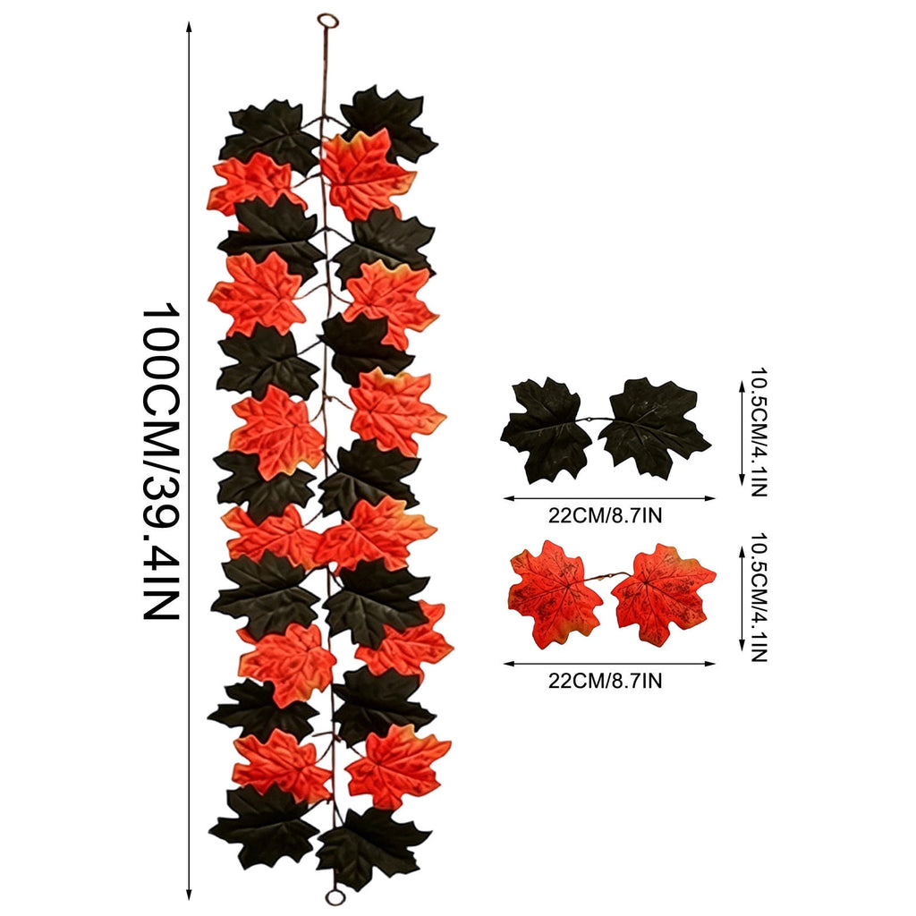 Spring Artificial Flowers Garland, 70 inch Fake Eucalyptus Vine Cherrys Blossoms Hanging Garland Rattan for Mantle Fireplace Wedding Indoor Outdoor Home Decor