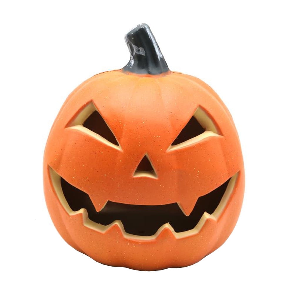 Halloween Decoration Clearance! Halloween Pumpkin Decorations, Halloween Decor, Halloween Led Pumpkin Lights Light Up Jack O Lantern Pumpkin Figurine Lantern for Indoor Outdoor