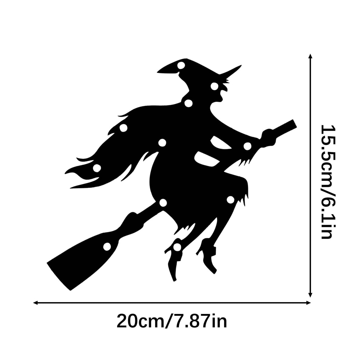 CASAFUN Halloween Window Lights Halloween Silhouette Lights Battery Operated Pumpkin Witch Bat Ghost Spider Web Cat Castle Lighted Halloween Signs with for Indoor Outdoor Decorations