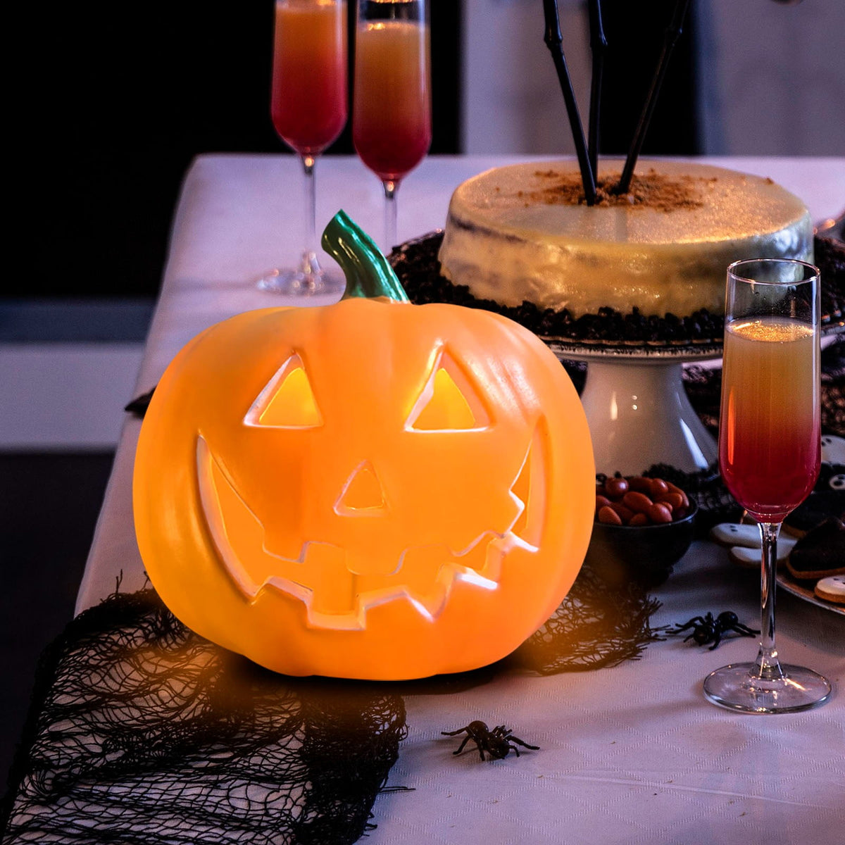 Halloween Lights Halloween LED Light Lamp Lantern Home Props Bar Horror Halloween Decorations Halloween Party Supplies
