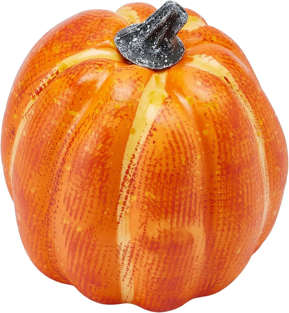 7Pcs Artificial Pumpkins Fall Decoration Assorted Faux Pumpkin Cute Foam Pumpkins for Home Outside Halloween Decorating