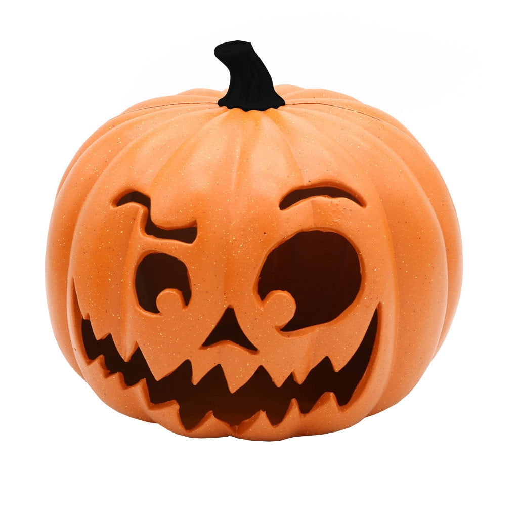 Halloween Decoration Clearance! Halloween Pumpkin Decorations, Halloween Decor, Halloween Led Pumpkin Lights Light Up Jack O Lantern Pumpkin Figurine Lantern for Indoor Outdoor
