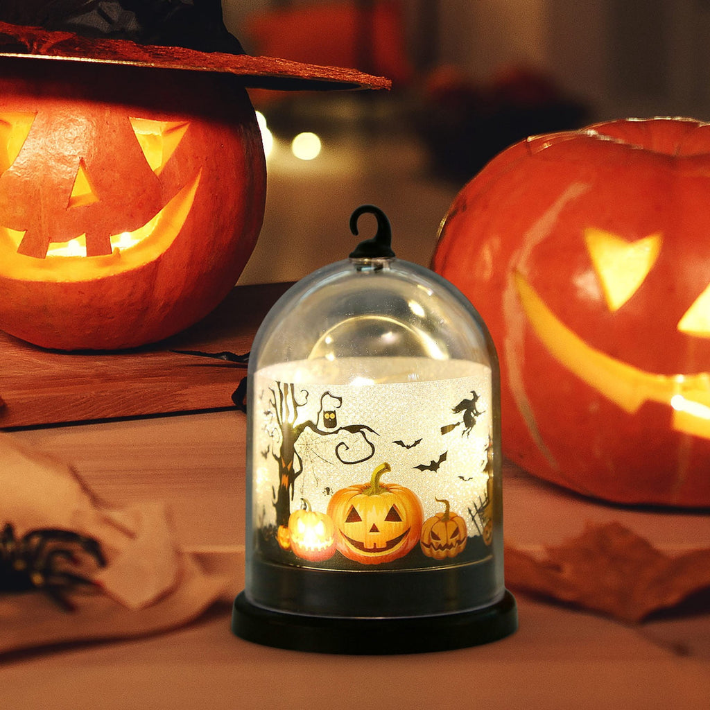 CXALSSY Halloween Decor, Halloween Decorations, Halloween Decorations Indoor, Pumpkin Lanterns Witch Lanterns Castle Lanterns Night Lights Lights Led Candle Lights Layout Ornaments