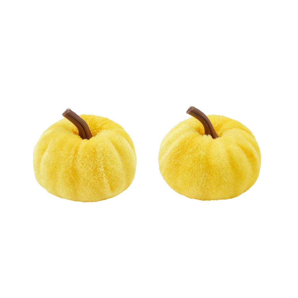 Bazyrey Velvet Pumpkins Fake Mini Pumpkin,Halloween Decor 12pcs Artificial Fake Velvet Pumpkins Decoration for Fall(Blue+White),Happy Halloween Thanks Giving Day Autumn Decorations