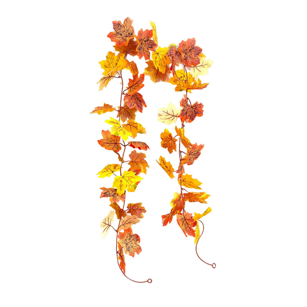 Halloween Black Garland with LED Lights 70.87 Inch Gothic Foliage for Mantel Stair Halloween Party Home Indoor Decor
