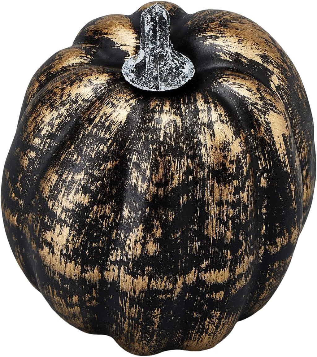 7Pcs Artificial Pumpkins Faux Foam Fall Harvest Pumpkin Halloween Thanksgiving Decorations Indoor for Home