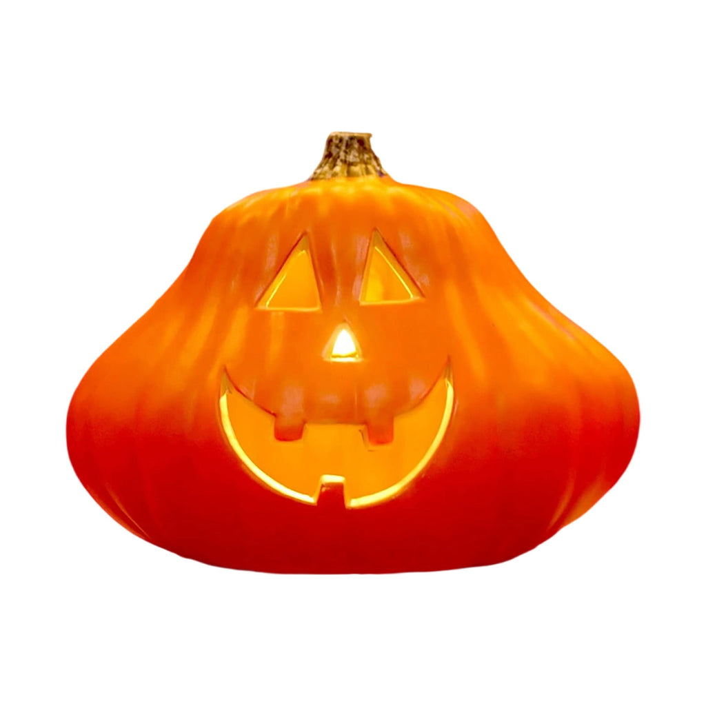 Oversized LED Lighted Pumpkin Decoration with Bright Glow, Large Plastic Halloween Pumpkin for Outdoor Yard, Porch, Home, Storefront, Shopping Mall, and Holiday Display