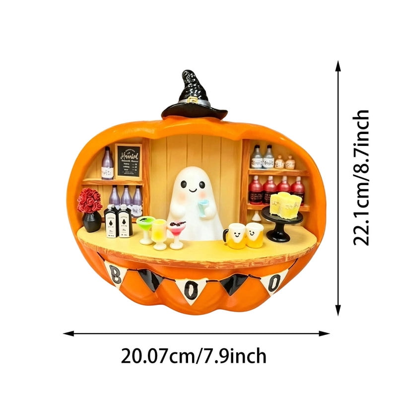 2026 Halloween Kooky Spook Ghost Figural Canister Cookie Jar,Halloween ghost canister