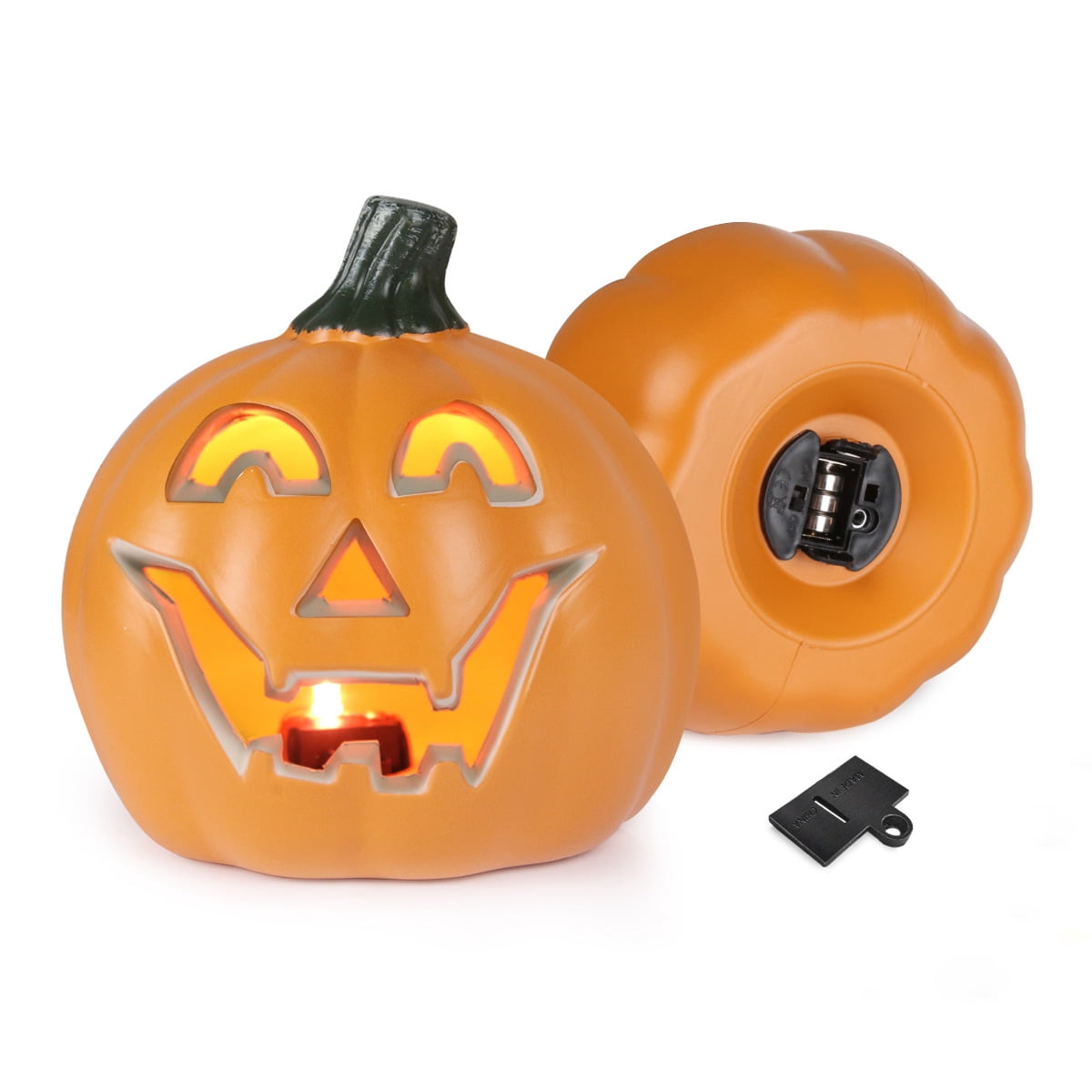 6" Jack O' Lantern - Battery Operated Halloween Pumpkin Lantern - Waterproof for Indoor Outdoor Decorations Favors