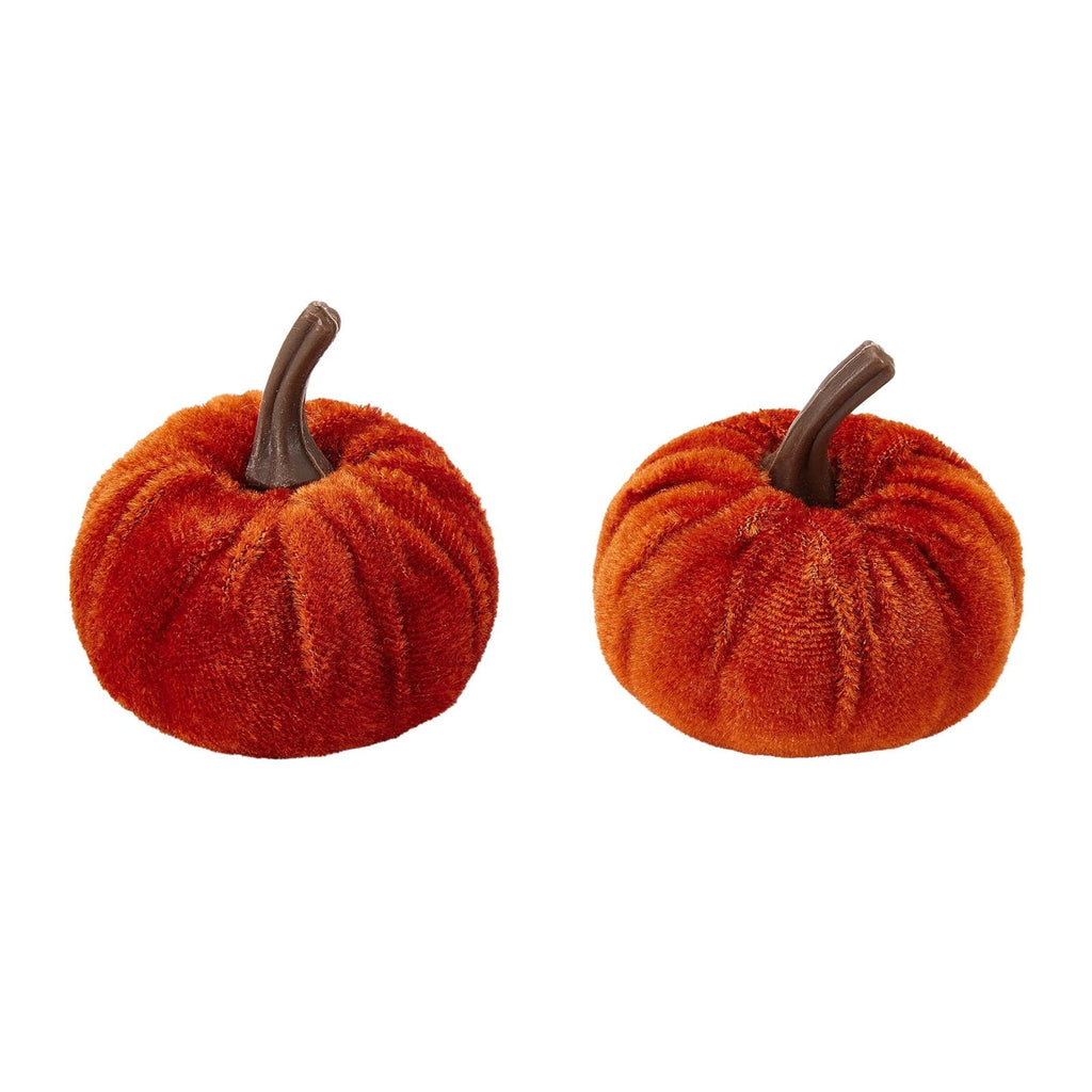 12 Pcs Small Velvet Pumpkins Artificial Pumpkins 2 Sizes for Fall Decor Wedding Thanksgiving Halloween Party Table Centerpiece Farmhouse Decoration, Blue