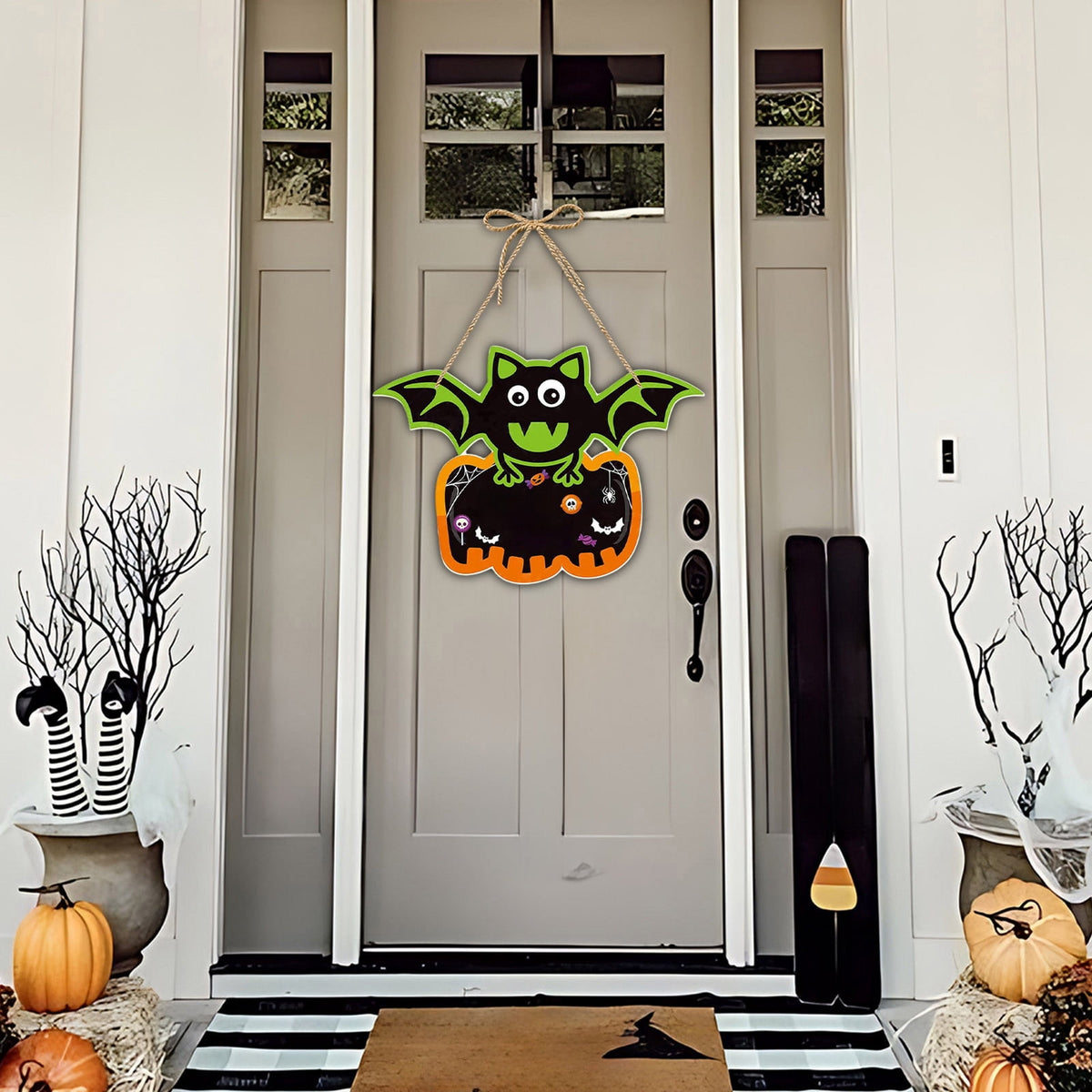 RBCKVXZ Halloween Decorations Indoor Outdoor, Halloween Hanging Decorations, Pumpkins, Ghost Decorations Interior And Exterior Patio Decorations, Fall Decorations for Home