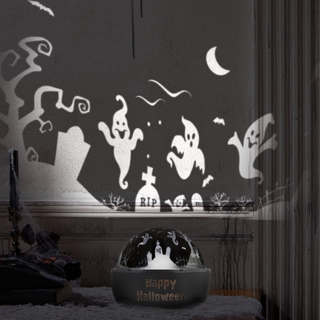 Ghost Scene Tabletop Shadowlights Halloween Lightshow Illuminations