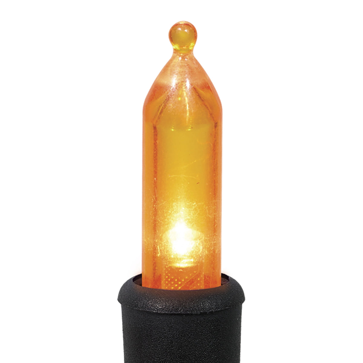 Indoor/Outdoor 100-Count LED Mini String Lights, Orange, 19.5', Halloween by Way To Celebrate