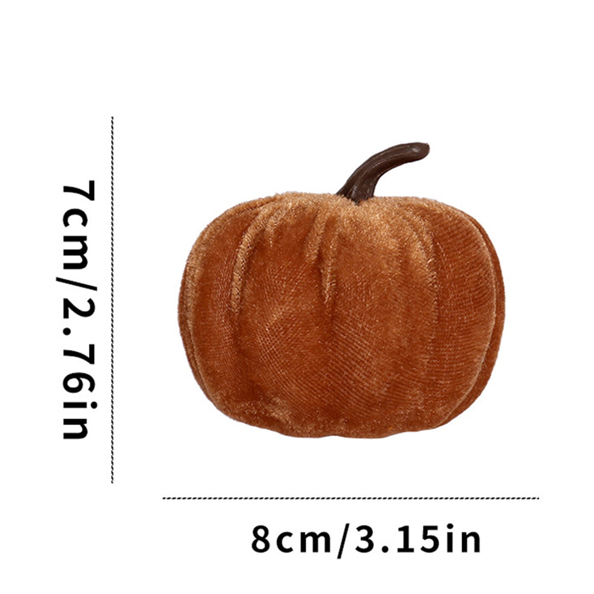 Artificial Pumpkin Decoration for Halloween and Thanksgiving - Foam Fake Pumpkin Model for Home Decor, Fall Parties, and Seasonal Events - Durable and Long-lasting, Various Sizes Available