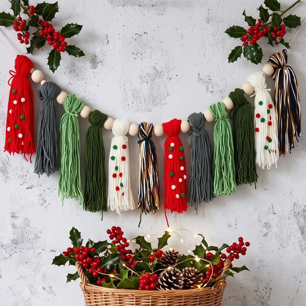 Spring Artificial Flowers Garland, 70 inch Fake Eucalyptus Vine Cherrys Blossoms Hanging Garland Rattan for Mantle Fireplace Wedding Indoor Outdoor Home Decor
