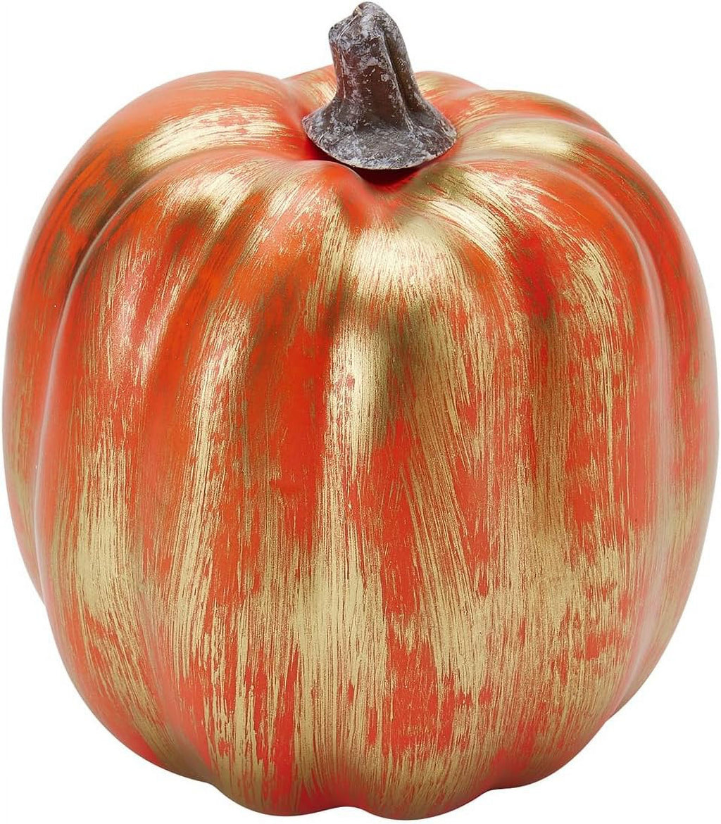 7Pcs Artificial Pumpkins Fall Decoration Assorted Faux Pumpkin Cute Foam Pumpkins for Home Outside Halloween Decorating