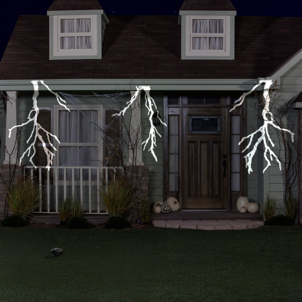 Lightshow Projection - Thunder Bolt with Sound