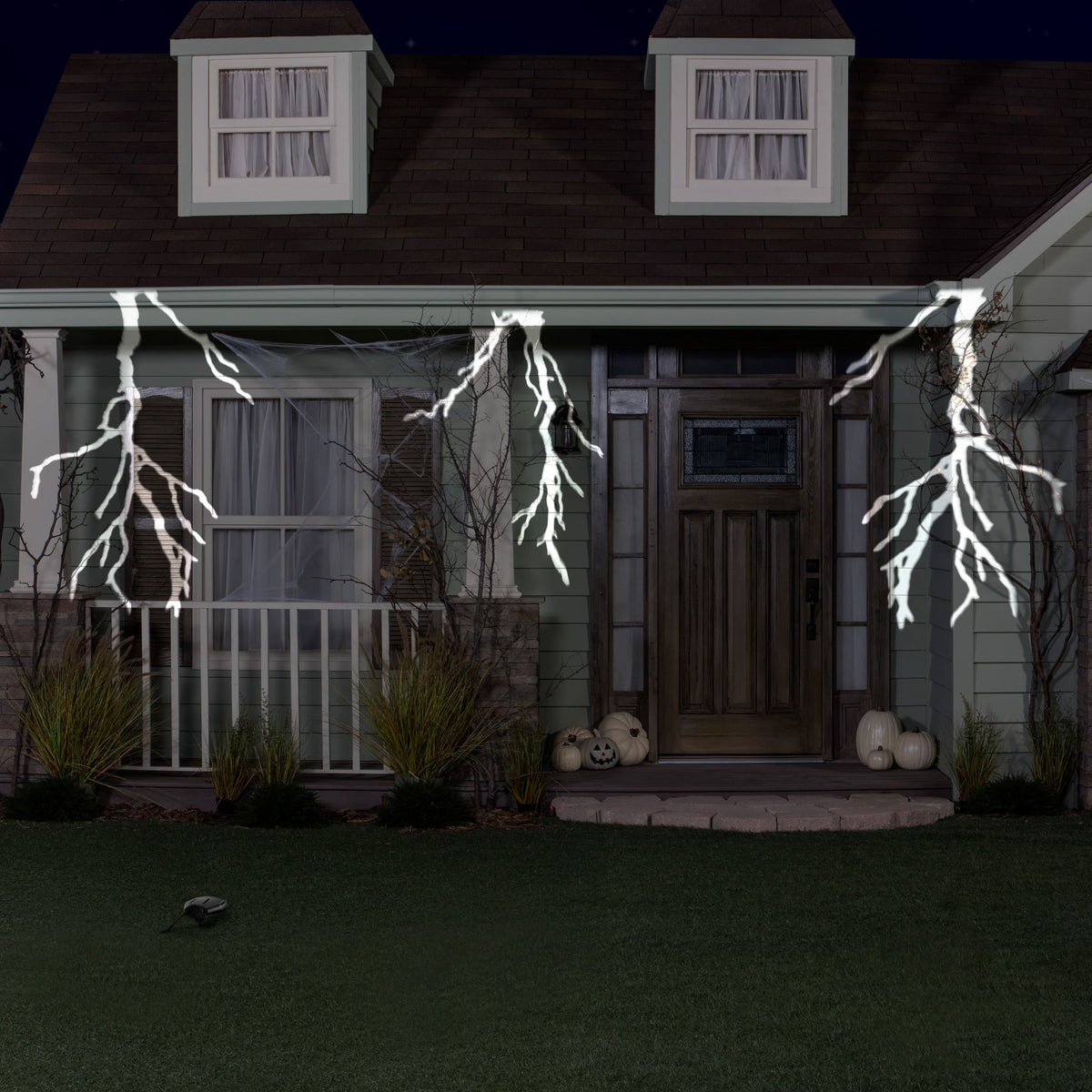 Lightshow Projection - Thunder Bolt with Sound