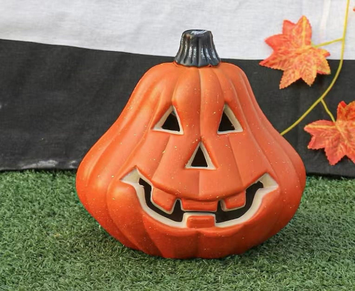Halloween Decoration Clearance! Halloween Pumpkin Decorations, Halloween Decor, Halloween Led Pumpkin Lights Light Up Jack O Lantern Pumpkin Figurine Lantern for Indoor Outdoor