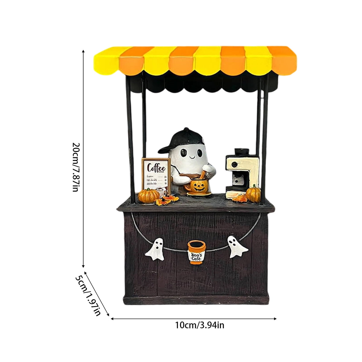 2026 Halloween Kooky Spook Ghost Figural Canister Cookie Jar,Halloween ghost canister