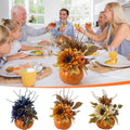 Clearance！Halloween decor, Halloween Indoor Decor, Halloween Decoration Indoor, Halloween Festival Large Pumpkin Ornament Home Decoration Desktop Maple Leaf Sunflower Ornament