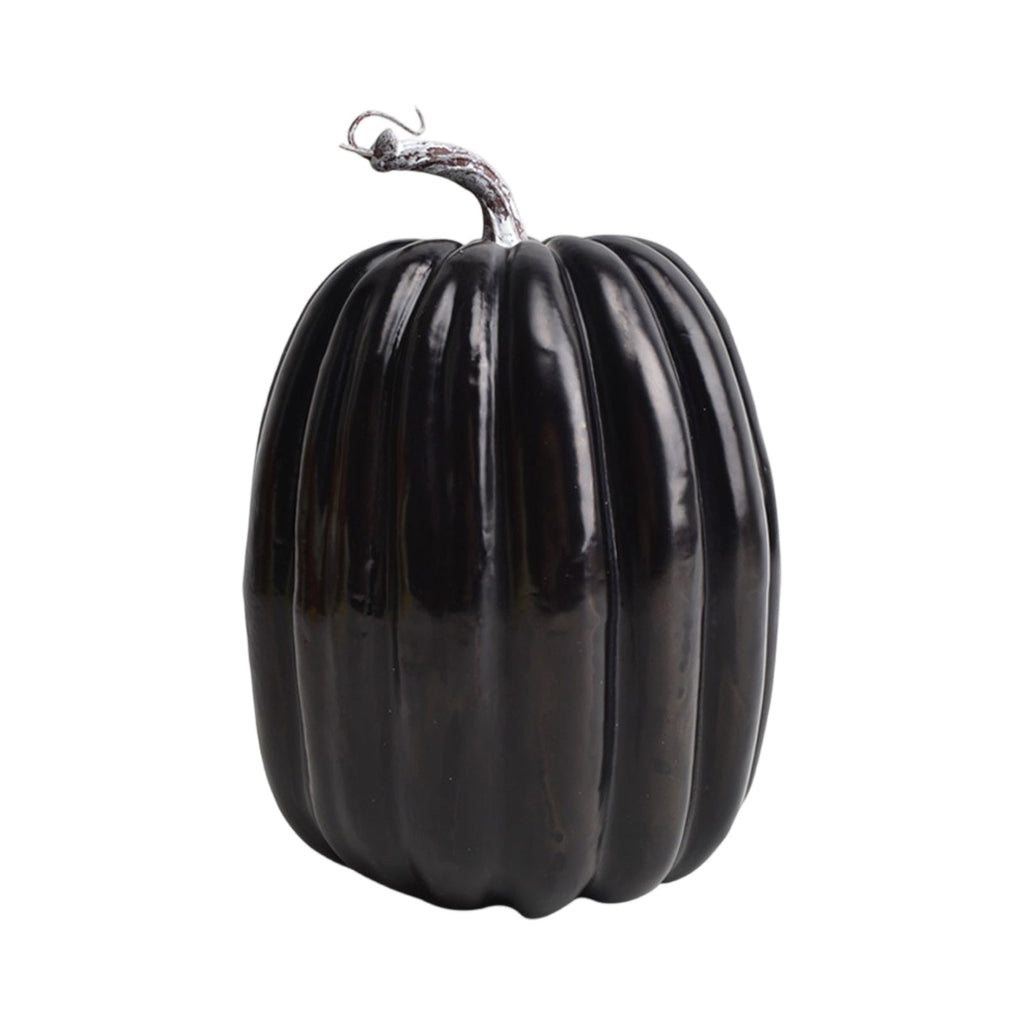 Halloween Artificial Pumpkin Farmhouse Decor, Rustic Country Style Fall Thanksgiving Table Centerpiece for Kitchen Mantel Shelf Entryway Fall Accent Ornament