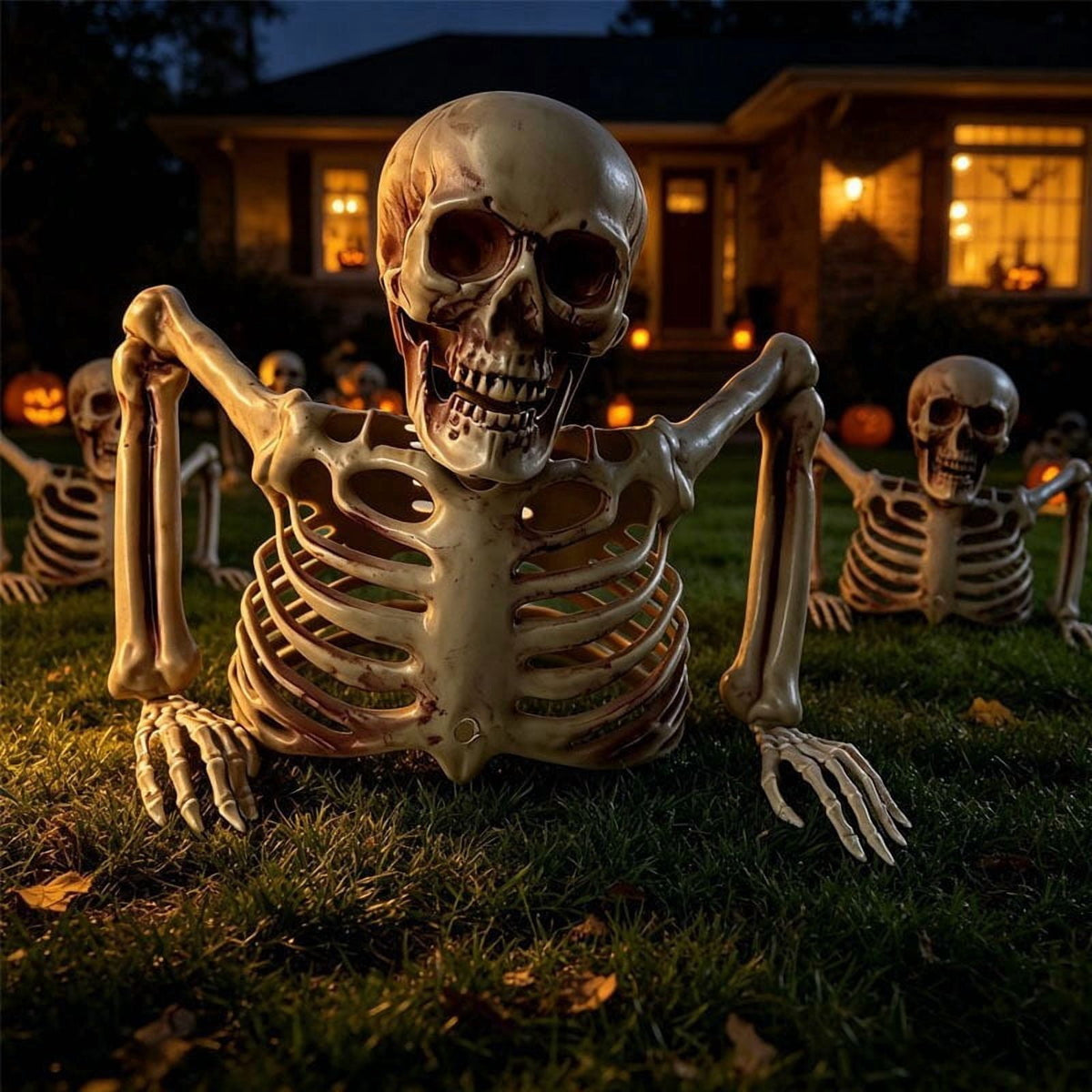 Under $5! Saving! XGFHYJEH Halloween Holding Hands Witches, Halloween Decorations Outdoor, Halloween Decor Clearance, Halloween Ornaments Scary Props Decoration for Outside Yard Lawn Garden