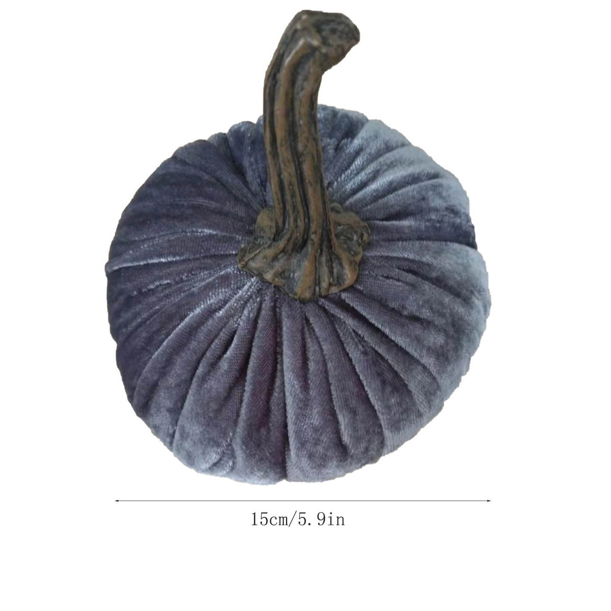 Sahpxhe Halloween Pumpkin Decorations Halloween Velvet Pumpkins Decor Super Soft Stuffed with Exquisite 15*15cm