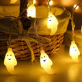 Halloween String Lights Halloween Lights 6.56FT 10 LED Battery Operated String Lights Cute For Window Indoor Outdoor Decor Halloween Party Decorations