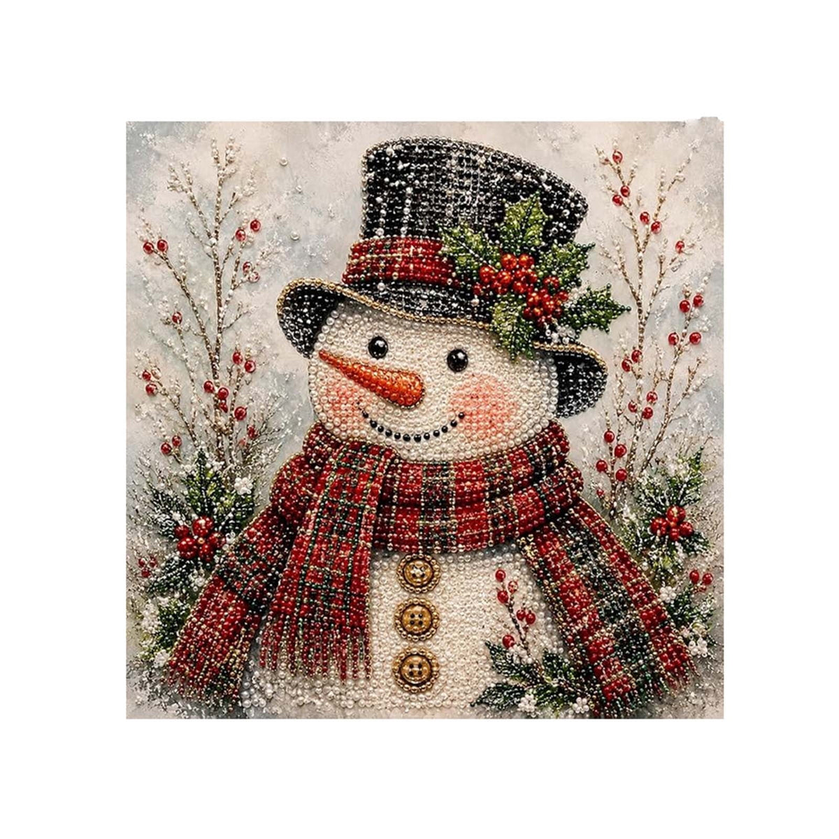 JWZZYD DIY Christmas Pearl Painting Art Kit with Frame, 9.8" Christmas Pearl Beads Art Craft Set, Gemstone Dots Beads for Holiday Christmas Wall Decor, Decoration Gift(Reindeer)